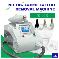 Portable 532/1064/1320 nm Laser For Tattoo And Skin Pigmentation Removal